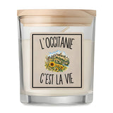 Bougie Parfumée Vanille L’Occitanie c’est la vie