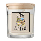Bougie Parfumée Vanille L’Orne c’est la vie