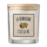 Bougie Parfumée Vanille La Bourgogne c’est la vie