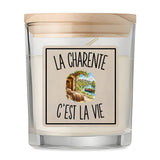 Bougie Parfumée Vanille La Charente c’est la vie