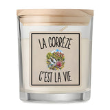 Bougie Parfumée Vanille La Corrèze c’est la vie