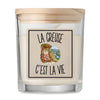 Bougie Parfumée Vanille La Creuse c’est la vie