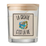 Bougie Parfumée Vanille La Croatie c’est la vie