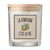 Bougie Parfumée Vanille La Dordogne c’est la vie
