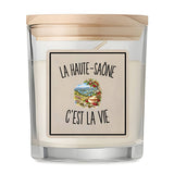 Bougie Parfumée Vanille La Haute-Saône c’est la vie