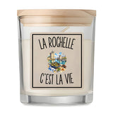 Bougie Parfumée Vanille La Rochelle c’est la vie