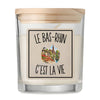 Bougie Parfumée Vanille Le Bas-Rhin c’est la vie