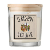 Bougie Parfumée Vanille Le Bas-Rhin c’est la vie