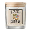 Bougie Parfumée Vanille Le Calvados c’est la vie