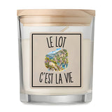 Bougie Parfumée Vanille Le Lot c’est la vie