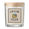 Bougie Parfumée Vanille Le Puy-de-Dôme c’est la vie