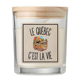 Bougie Parfumée Vanille Le Québec c’est la vie