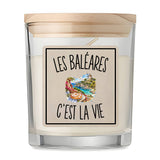 Bougie Parfumée Vanille Les Baléares c’est la vie
