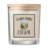 Bougie Parfumée Vanille Les Hautes-Pyrénées c’est la vie