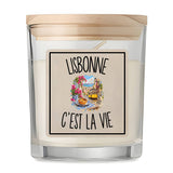 Bougie Parfumée Vanille Lisbonne c’est la vie