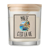 Bougie Parfumée Vanille Malte c’est la vie