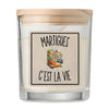 Bougie Parfumée Vanille Martigues c’est la vie