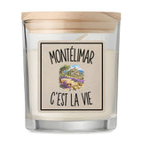 Bougie Parfumée Vanille Montélimar c’est la vie
