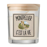 Bougie Parfumée Vanille Montpellier c’est la vie