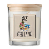 Bougie Parfumée Vanille Nice c’est la vie