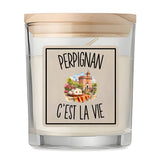 Bougie Parfumée Vanille Perpignan c’est la vie
