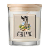 Bougie Parfumée Vanille Reims c’est la vie