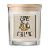 Bougie Parfumée Vanille Rennes c’est la vie