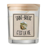 Bougie Parfumée Vanille Saint-Brieuc c’est la vie