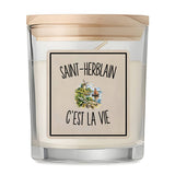 Bougie Parfumée Vanille Saint-Herblain c’est la vie