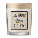 Bougie Parfumée Vanille Saint-Nazaire c’est la vie
