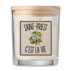 Bougie Parfumée Vanille Saint-Priest c’est la vie