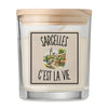 Bougie Parfumée Vanille Sarcelles c’est la vie