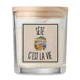 Bougie Parfumée Vanille Sète c’est la vie