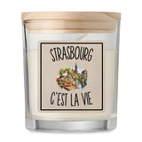 Bougie Parfumée Vanille Strasbourg c’est la vie