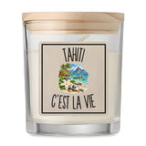 Bougie Parfumée Vanille Tahiti c’est la vie
