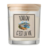 Bougie Parfumée Vanille Toulon c’est la vie