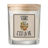Bougie Parfumée Vanille Tours c’est la vie