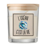 Bougie Parfumée Vanille L’Océan c’est la vie
