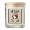 Bougie Parfumée Vanille La Belote c’est la vie
