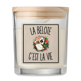 Bougie Parfumée Vanille La Belote c’est la vie
