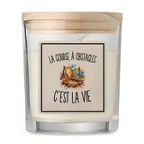 Bougie Parfumée Vanille La Course À Obstacles c’est la vie