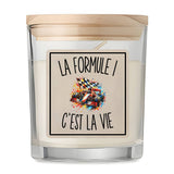 Bougie Parfumée Vanille La Formule 1 c’est la vie