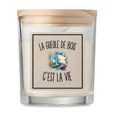 Bougie Parfumée Vanille La Gueule de Bois c’est la vie