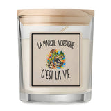 Bougie Parfumée Vanille La Marche Nordique c’est la vie