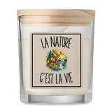 Bougie Parfumée Vanille La Nature c’est la vie