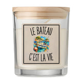 Bougie Parfumée Vanille Le Bateau c’est la vie