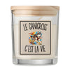 Bougie Parfumée Vanille Le Canicross c’est la vie