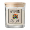 Bougie Parfumée Vanille Le Paintball c’est la vie