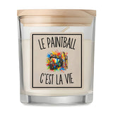 Bougie Parfumée Vanille Le Paintball c’est la vie