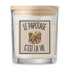 Bougie Parfumée Vanille Le Papotage c’est la vie